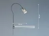Fischer & Honsel 30441 Klemmleuchte Iska Metall sandschwarz Produktbild-Vorschau 3