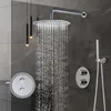 HOMELODY Regendusche Duschsystem mit Thermostat Unterputz Produktbild-Vorschau 12