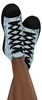 Mr. & Mrs. Panda Damen Sneaker Black Edition Pinguin Surfer Produktbild-Vorschau 5