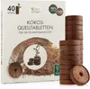 Kokos Quelltabletten mit Nährstoffen: 125 Premium Quelltabs Produktbild-Vorschau 8