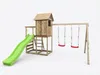 MaxPlay 5 KDI Spielplatz mit Spielhaus, Rutsche, Produktbild-Vorschau 7