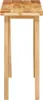 vidaXL Stół do jadalni naturalny 100 x 35 x 75 cm lite Podgląd zdjęcia produktu 3
