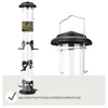 Futtersäule für Samen, Körner & Kerne 52cm, Schwarz Produktbild-Vorschau 4
