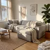 Modulares Sofa, Ecksofa mit Liege rechten, 275 cm breit, Produktbild-Vorschau 1