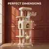 Fobyfurny 162 cm Kratzbaumturm für drinnen, große Produktbild-Vorschau 6