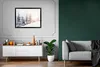 MuchoWow® Gerahmtes Poster Baum - Schnee - Winter 80x60 cm Produktbild-Vorschau 6