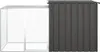 vidaXL klietka pre kurčatá antracitová 200x91x100 cm Náhľad obrázku produktu 2