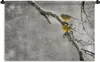 MuchoWow® Wandteppich Wandbehang Goldammer - Schnee - Vogel Produktbild-Vorschau 1