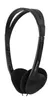 A black Esperanza Stereo-Audio-Kopfhörer Disco headphones on a white background. Produktbild-Vorschau