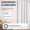 Kräuselband-Vorhang 140x245cm #9009 weiss Produktbild-Vorschau 7