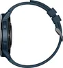 Side view of a blue smartwatch with a blue strap. Náhľad obrázku produktu