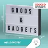 LED svetelný box XXL Cinema Lightbox v retro kinovom Náhľad obrázku produktu 7