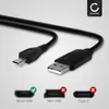 CELLONIC 1x Micro USB a USB A Cavo dati compatibile con Anteprima dell’immagine prodotto 3