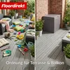 Floordirekt Skrzynia ogrodowa imitująca drewno, odporna na Podgląd zdjęcia produktu 7
