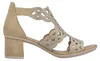 Rieker Damen Sandalette Hochfront mit Strass Cut-Outs und Produktbild-Vorschau 6