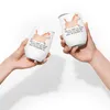Mr. & Mrs. Panda Thermo Becher Pferd Springen - Weiß - Produktbild-Vorschau 3