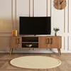 Skye Decor, Exxen - 1586, szafka pod telewizor, dąb, blat z Podgląd zdjęcia produktu 1