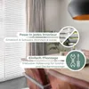 Holz Jalousie 50 mm - Anthrazit - 40 cm x 250 cm - Fenster Produktbild-Vorschau 15