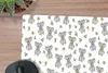 MuchoWow® Schreibtischunterlage Koala - Blumen - Muster - Produktbild-Vorschau 2