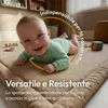 CASABEL Tappeto Gioco Neonato in Velluto bianco Crema Anteprima dell’immagine prodotto 6