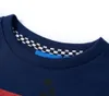 vidaXL Camicia a maniche lunghe per bambini blu navy 104 Anteprima dell’immagine prodotto 2