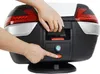 TopX MOTORRAD-TOPCASE 42L + RÜCKENLEHNE + CARBONPLATTE NEU Anteprima dell’immagine prodotto 10