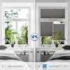 Allesin Plissee ohne Bohren Klemmfix, Anthrazit 45x160cm Produktbild-Vorschau 8