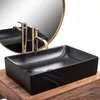 Umywalka nablatowa REA Inga Black Marble Mat Podgląd zdjęcia produktu 2