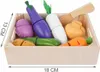 ISO 11207 Verdura e frutta in legno 9 pz Anteprima dell’immagine prodotto 2