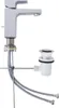 Waschbecken Komplettset Tulpe 60 cm mit Hansgrohe Armatur Produktbild-Vorschau 5