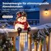 Weihnachts-Schneemann Solar-Klemmleuchte, warmes Licht, Produktbild-Vorschau 2