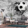 Vlies Fototapete - Dynamic Football 100x70 cm Für Kinder Produktbild-Vorschau 2
