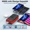 63800mAh Solar Powerbank Handkurbel Ladegerät, 22,5W Fast Produktbild-Vorschau 7