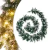 vidaXL Girlanda świąteczna z lampkami LED zielona 2,7 m PVC Podgląd zdjęcia produktu 2