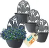 4er Set Blumentopf Wand Blumentopf Wandmontage Produktbild-Vorschau 1