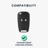 kwmobile Schlüsselhülle für Opel Chevrolet 2-Tasten Klapp Produktbild-Vorschau 6