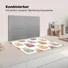 KitchenYeah© Herdabdeckplatte Mädchen - Katze - Blumen - Produktbild-Vorschau 3