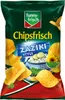 Verpackungsbild funny frisch Chipsfrisch Zaziki Style vegetarisch glutenfrei 150g Produktbild-Vorschau