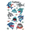 Avery Zweckform - Tattoo Aufkleber -  Haie - 56770 Produktbild-Vorschau 10