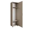 Garderobenschrank LIVIA Kaschmir – Flur-Hochschrank mit Produktbild-Vorschau 3