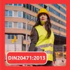 2x Warnwesten Auto gelb ISO20471 - Pannenweste 2024 & 2025 Produktbild-Vorschau 4