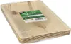 Teller Palmblatt "pure" eckig 3 cm x 23 cm x 16 cm natur Produktbild-Vorschau 2
