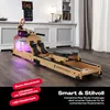 Sportstech Rudergerät WRX1000_OAK | Moderne LCD-Anzeige | Produktbild-Vorschau 5