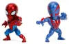 Two stylized Spider-Man action figures are shown against a white background. Produktbild-Vorschau