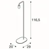 SLV 1002145 FITU FL Indoor Stehleuchte E27 weiß max. 24W Produktbild-Vorschau 6