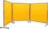 SucceBuy 6' x 6' 3-panelowy parawan spawalniczy z ramą - Podgląd zdjęcia produktu 1