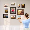 Sada 10 hnedých rámov na fotografie - koláž s viacerými Náhľad obrázku produktu 6