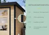 Karibu Gartenhaus Hybridhaus Metall Pluto 6 im Set mit Produktbild-Vorschau 7