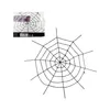 Halloween Riesenspinnennetz "Gigant" 150 cm in schwarz Produktbild-Vorschau 2