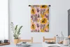 MuchoWow® Wandteppich Wandbehang Rosa - Orange - Muster Produktbild-Vorschau 3